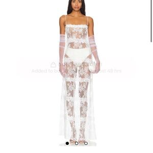 Lovers & Friends lace maxi dress